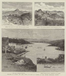 Bocetos de Uganda y África Oriental